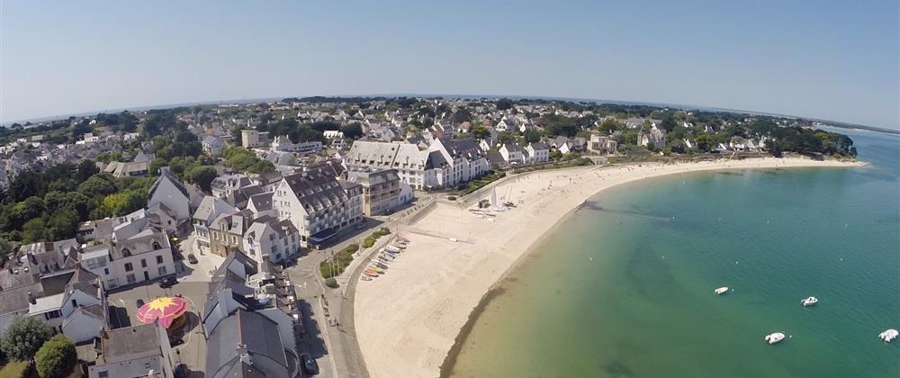 Hotel de la Plage Saint Pierre Quiberon en Bretagne Sud